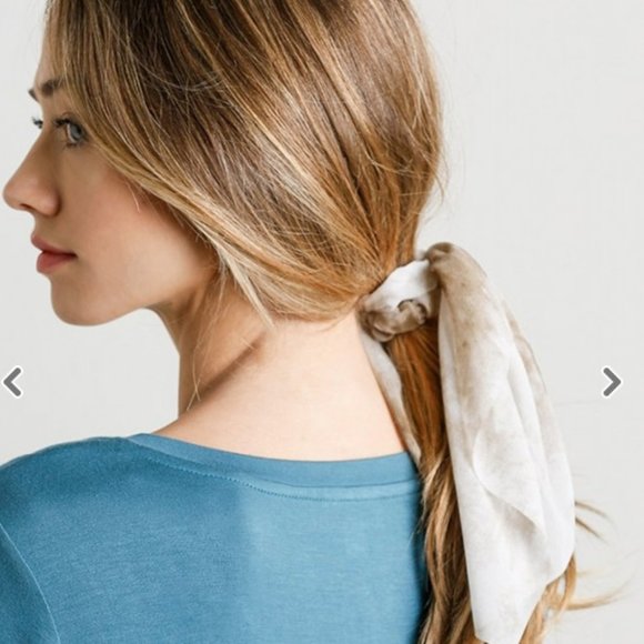 Juliana Tie Dye Hair Scarf Scrunchies - Picture 3 of 5